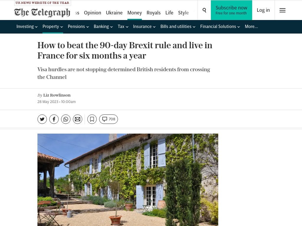 How to beat the 90-day Brexit rule and live in France for six months …