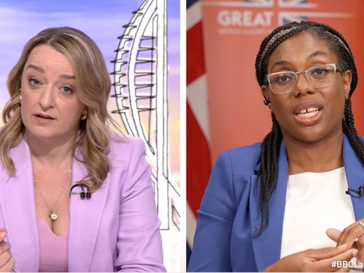 Badenoch clashes with Kuenssberg over Brexit: ‘Stop interrupting me’