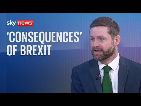 Companies moving key operations to Europe a 'natural consequence' of Brexit - Sky News UK