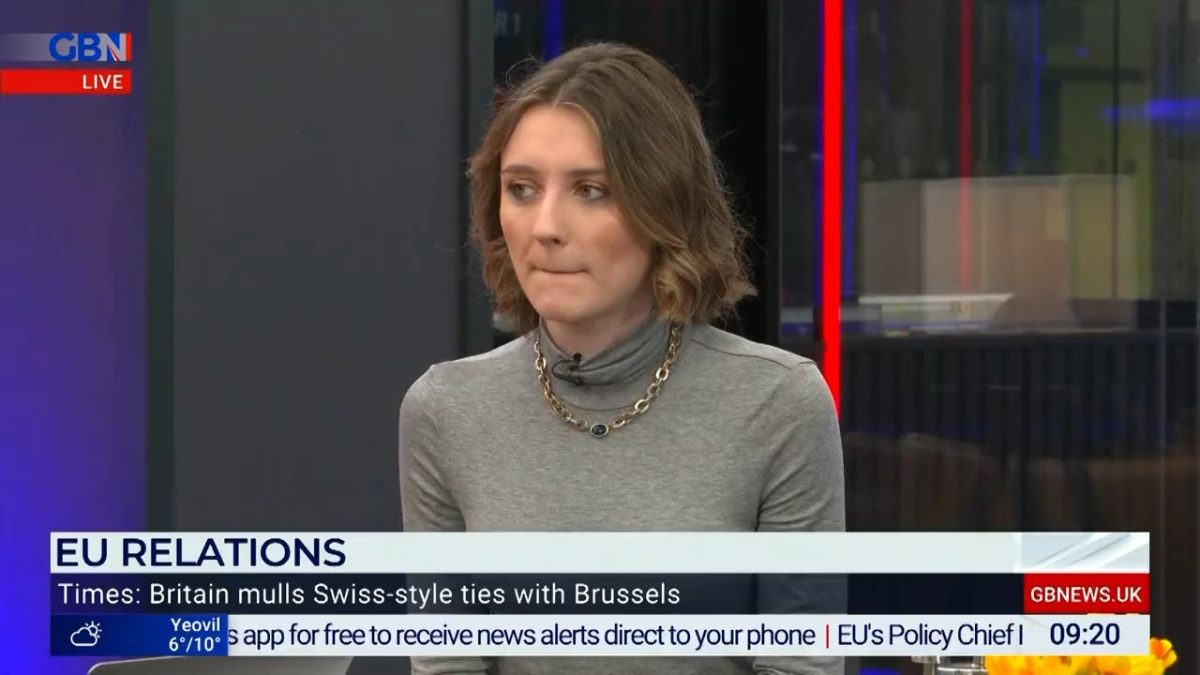 I've tweaked the GB News clip from earlier today - when Martin Daubney had mistakenly assumed the Brexit poll would fall in favour of leave rather than 55% supporting remain. [Twitter @MattLCapon]