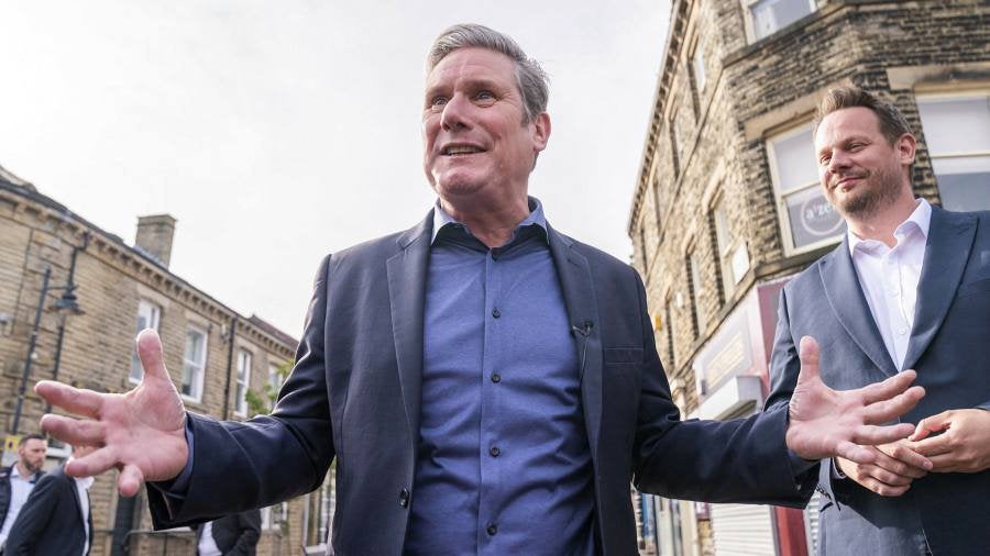 Labour ready to fight Boris Johnson over effects of Brexit, says Keir Starmer