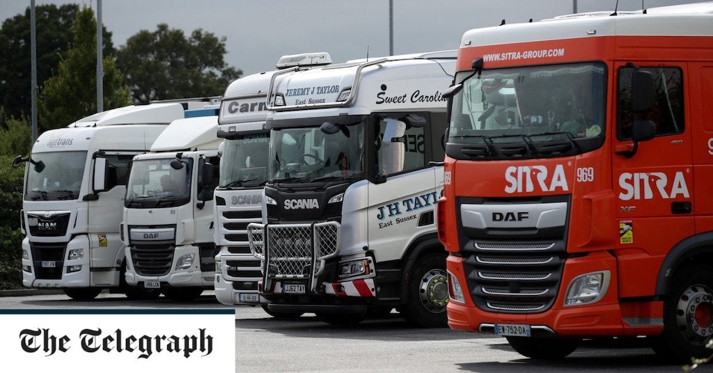 Motorists could be allowed to drive lorries without extra test in ‘Brexit bonus’ plan