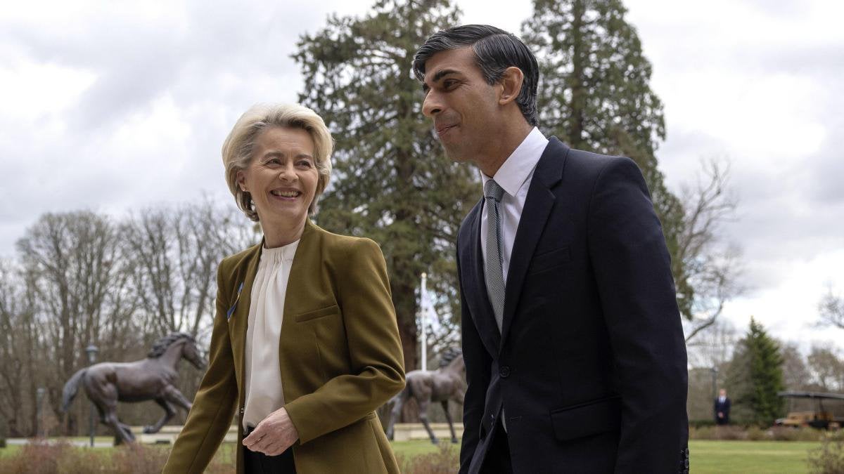 Rishi Sunak’s Brexit deal shackles Britain, claim Eurosceptics