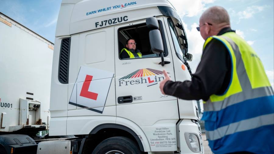 UK haulage industry forced to train army of homegrown drivers to cope with Brexit