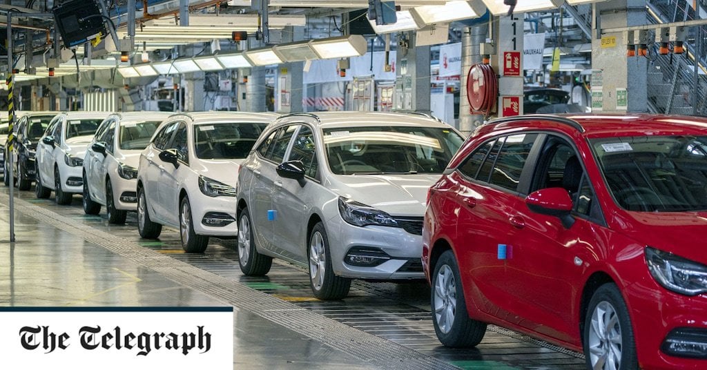 Vauxhall owner threatens to close factory unless UK renegotiates Brexit deal